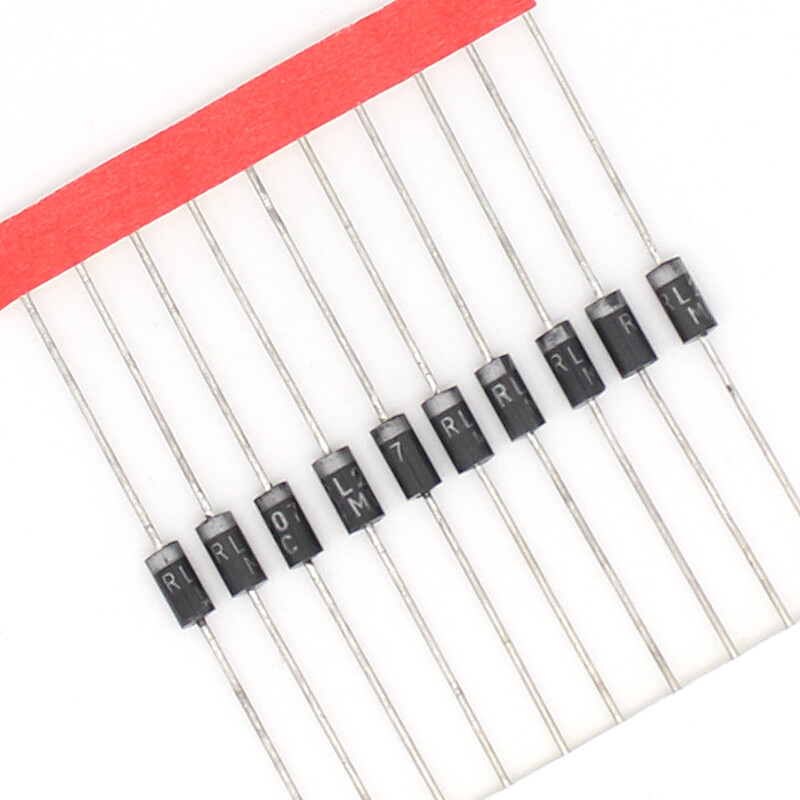 50PCS RL207 Làm-15 CHỈNH LƯU Diode 2A 1000V