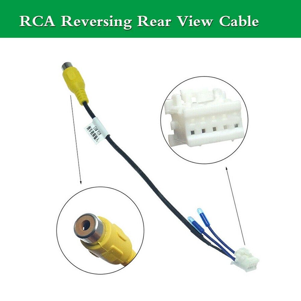 Universal 10pins Android Navigation Reversing Rear View Large Screen Camera Image Conversion Line Cable Adaptor