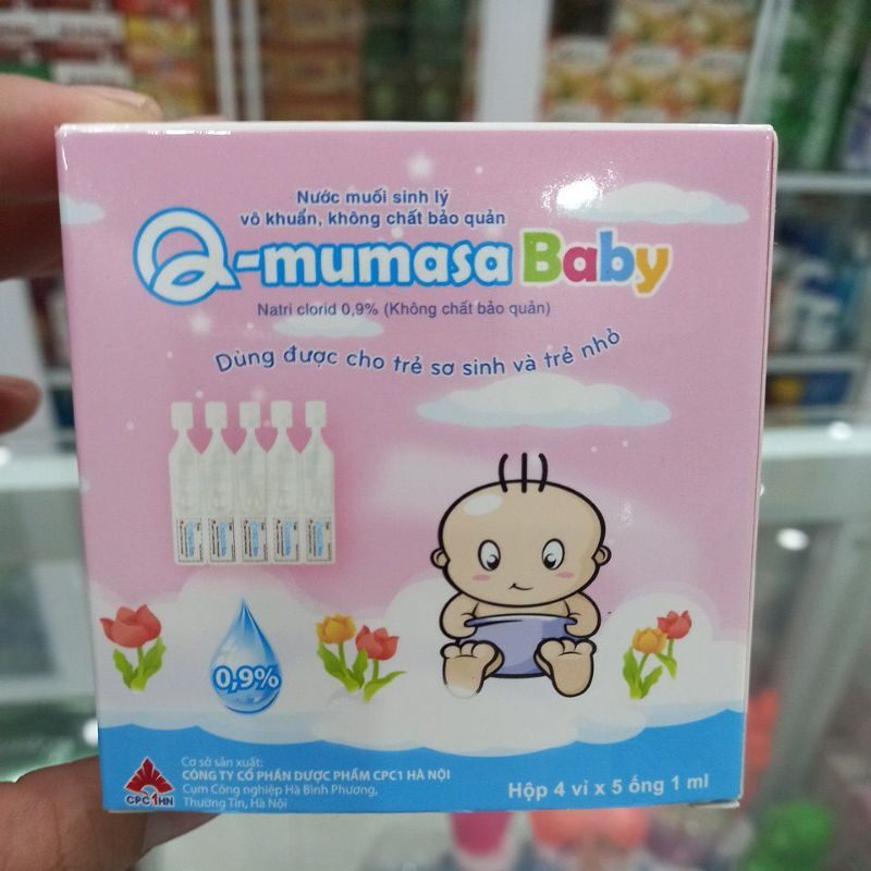 nước muối sinh lý Q - mumasa baby