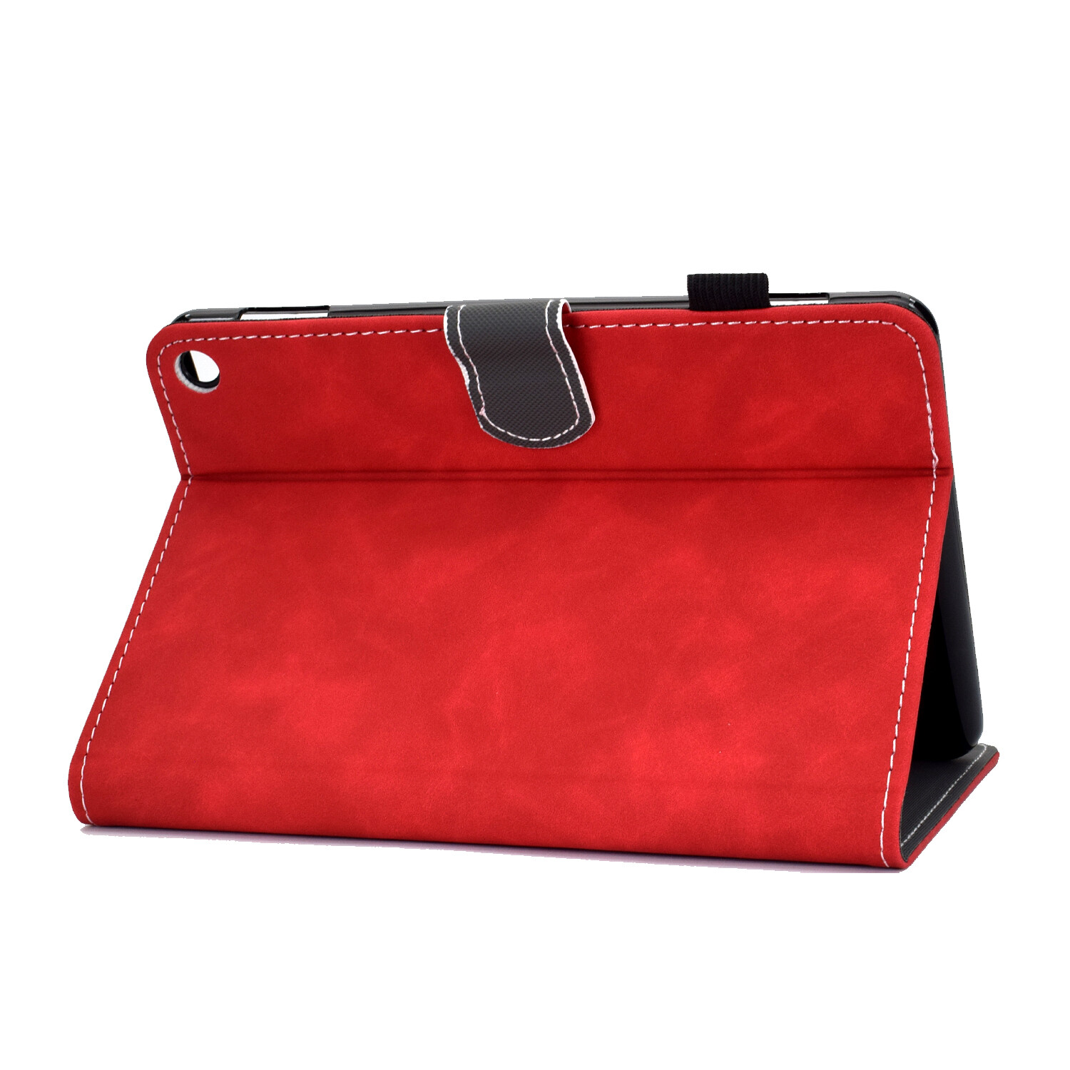 Flip Cover for 2020 Amazon Kindle Fire HD8 Casing HD8 Plus Business Solid Color Soft TPU Case with Card Slot Stand