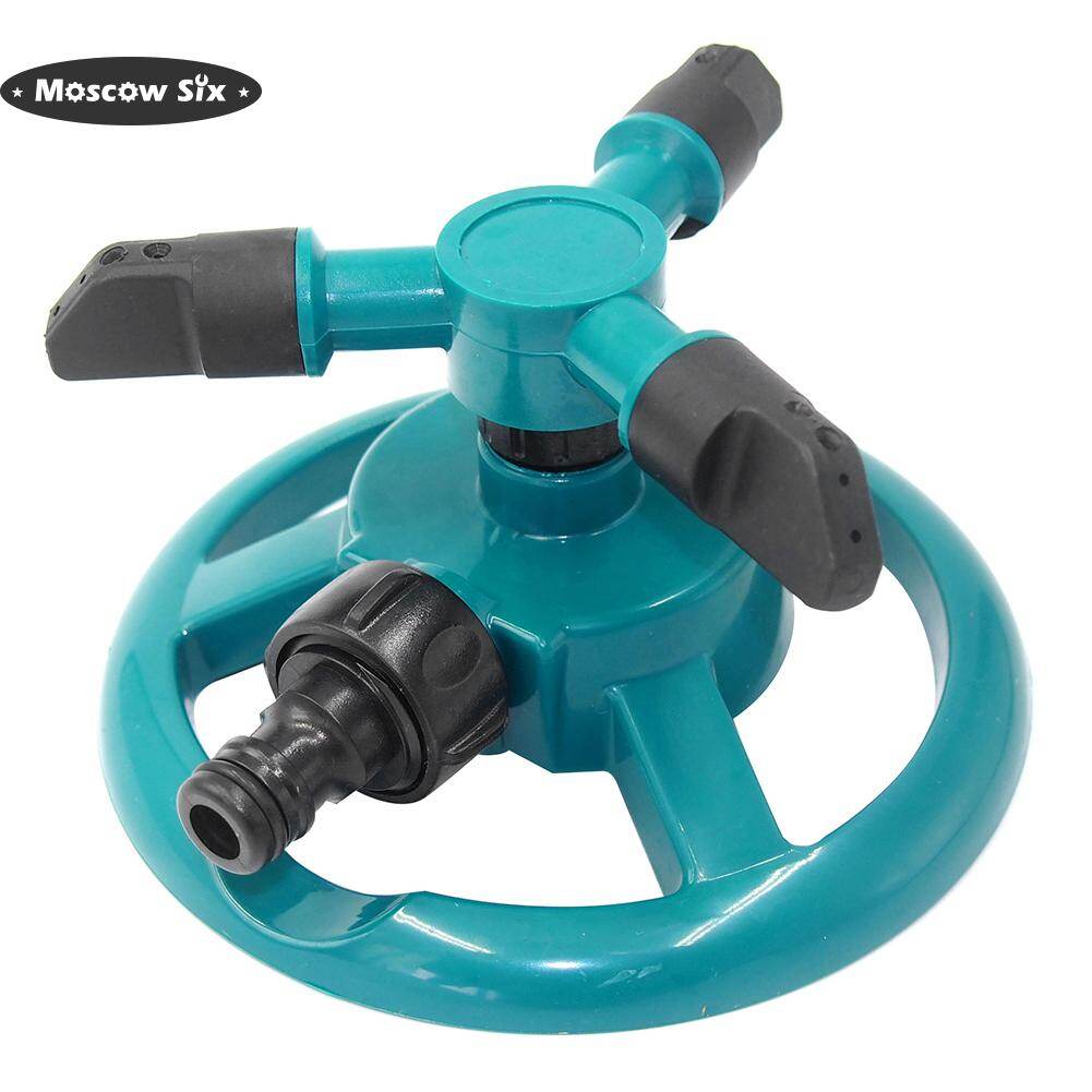 Garden Sprinkler 360 Degree Rotating Automatic Watering Irrigation System Tools Accessories