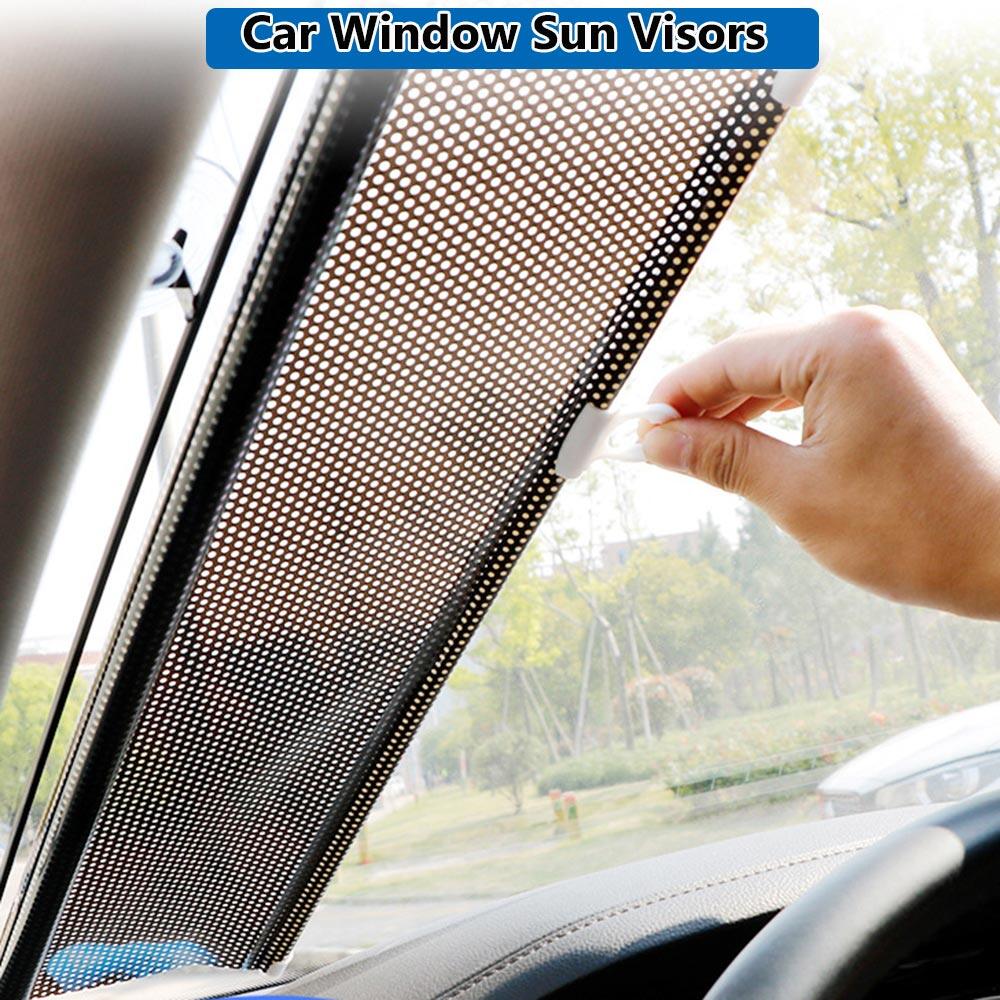 GONGYANG Hot Solar UV Protect Retractable Curtains Windshield Sunshade Cover Car Window Sun Visors Sun Shade Block Protector Automobiles Curtain