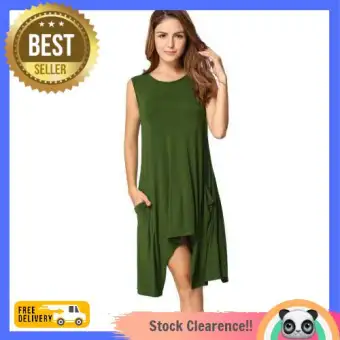 dark green t shirt dress