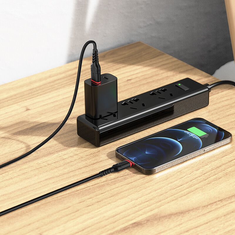 HOCO X59 Cáp Sạc Dữ Liệu Type-C 3A Cáp Sạc Nhanh Cho Cáp Lightning Micro Type C Cho Tất Cả Điện Thoại Thông Minh Phổ Thông