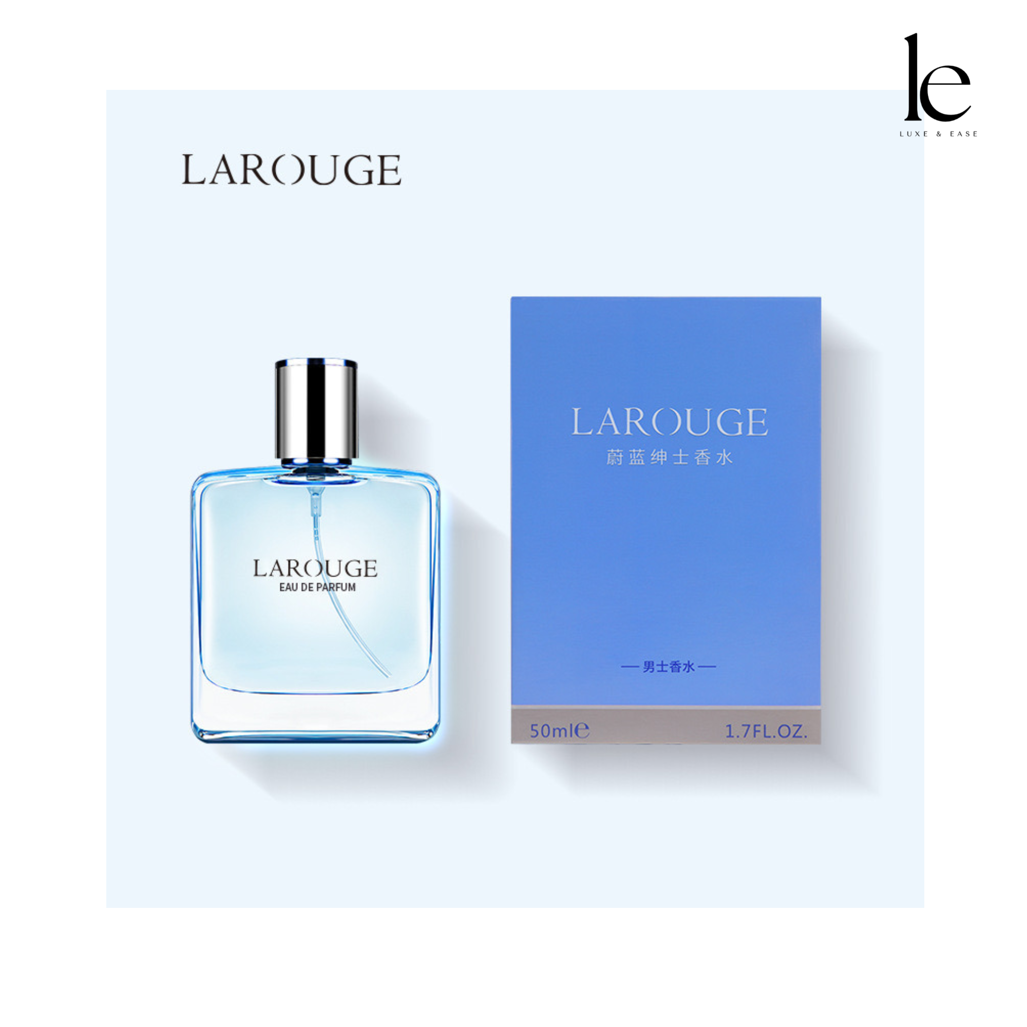 READY STOCK LAROUGE EAU DE PARFUM Gentlemen Men s Long Lasting Perfume 50ml Perfume for him Lazada