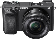 Sony Alpha A6300 không gương lật máy ảnh kỹ thuật số với E PZ 16-50mm F3.5-5.6 OSS điện ống kính zoom