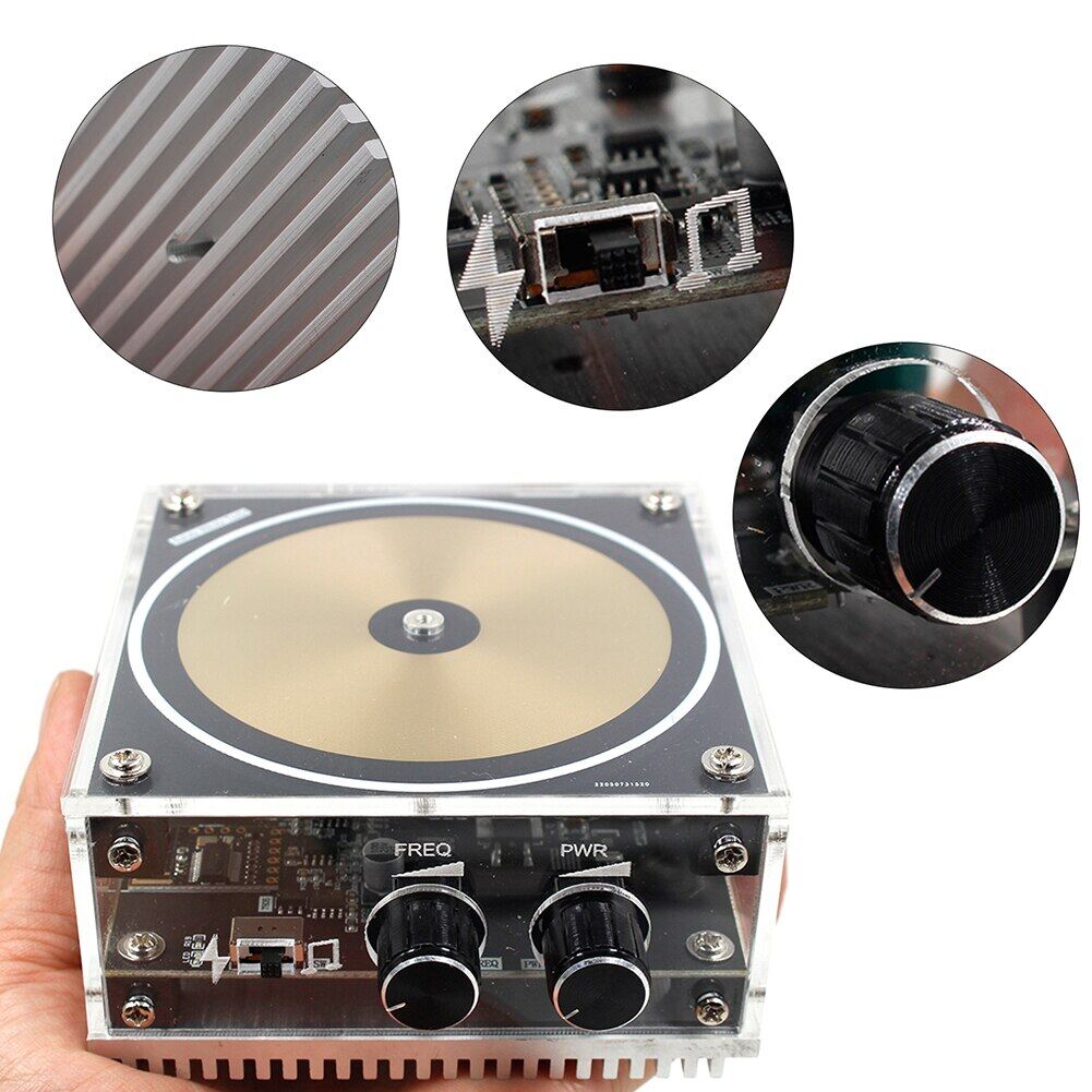 For Tesla Coil Speaker Bluetooth-Compatible Music Wireless Touchable Artificial Lightning Speaker High Frequency Power Tool Gift
