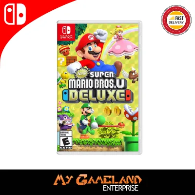 Nintendo Switch New Super Mario Bros U Deluxe(US/EU)(English/Chinese)