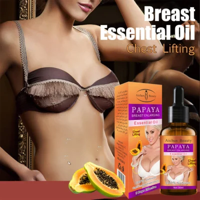 30ml Papaya Chest Massage Lifting Breast Oil Enhancement Repair Lift Up Firm Breast Enlargement Moisturizing Essential Oil Chest Care