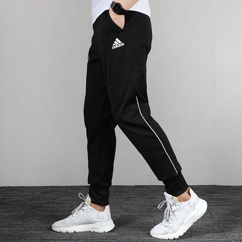 Adidas trousers men's new plus velvet sports trousers feet trousers beam  pants EC6235 | Lazada Singapore