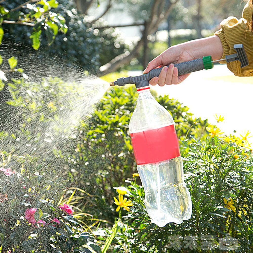 【Ready Stock+100% Original】Adjustable Nozzle Water Bottle Sprayer Hand Tool PP Nursery Garden Pressure Type Yard Pesticide Universal Portable Accessories