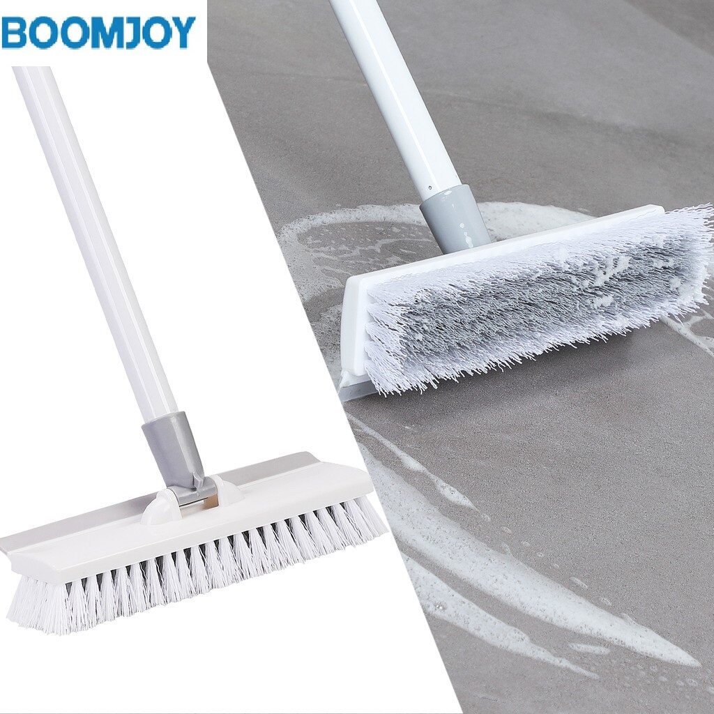BOOMJOY NEW Long Handle Bathtub Clean Floor Scrub Brush