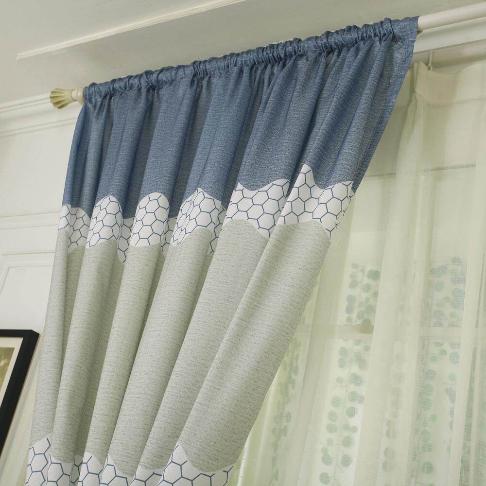 Senteniced Rèm Voan Cửa Sổ Điều Trị Voan Rủ Valance 1 Bảng Vải