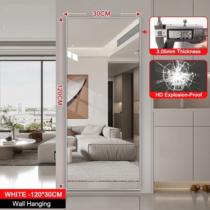 Fulllength Mirror wall mirror bedroom living room mirror decorative