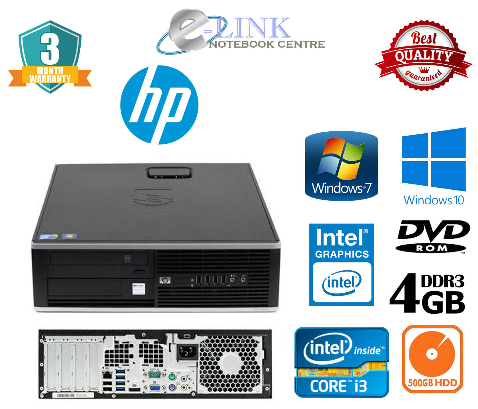 非常に良い」パソコン 2コア/4スレッド Windows7Pro HP 6200 Pro Core