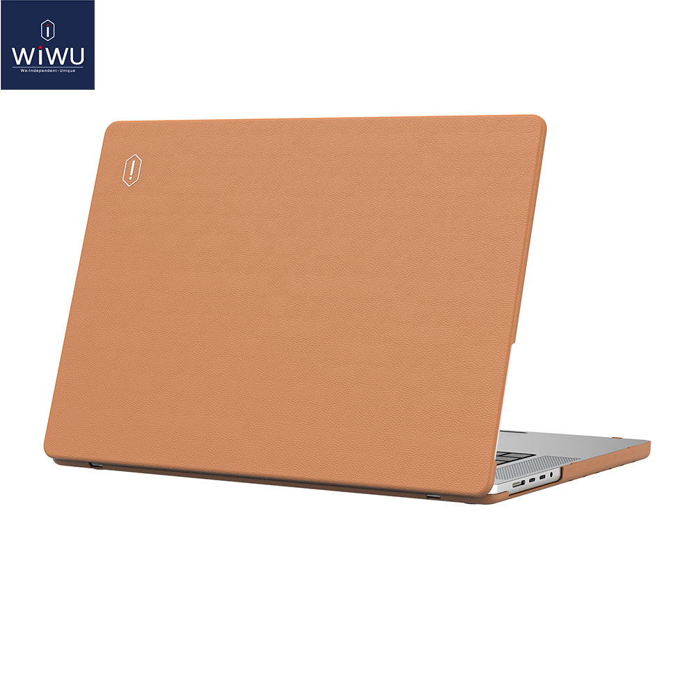 Wiwu leather case for macbook pro 13 inch 2022 m2 2020 untra thin protective case for macbook pro 16.2 inch a2485
