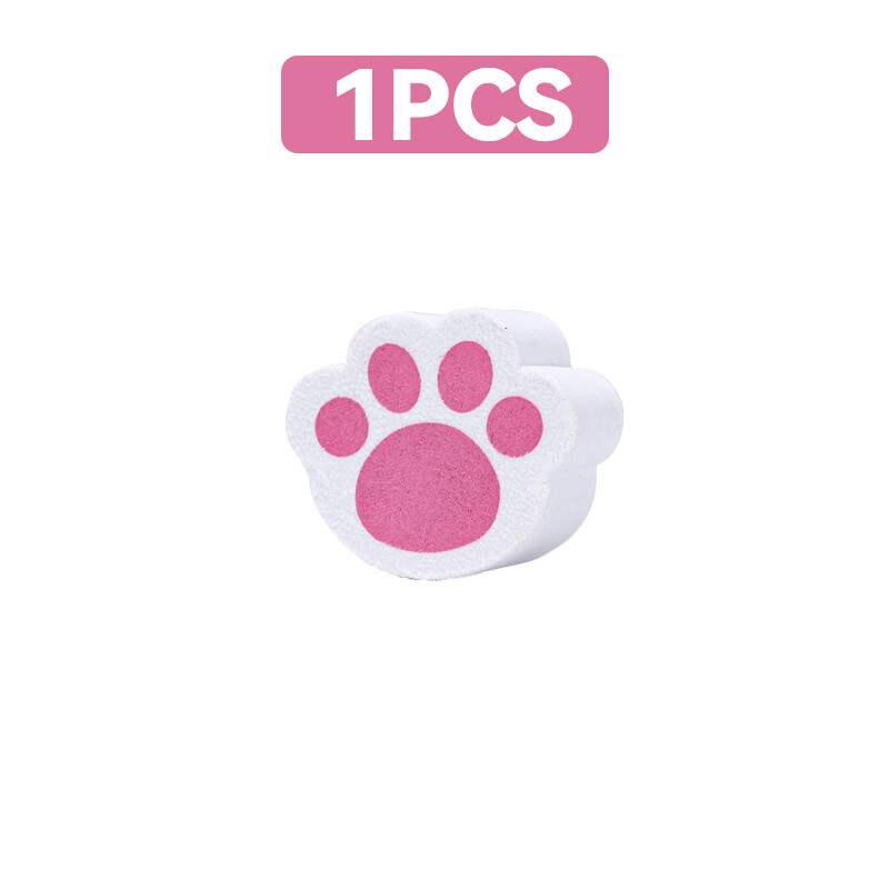 Cute Cat Claw Mirror Cleaning Brush Magic Sponge Glass Cleaner Kitchen Bathroom Stain Removal Tool