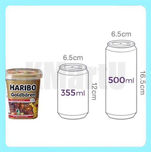 [Haribo] thạch cốc 175G/thạch gấu, Thạch trái cây đào, thạch Starmix