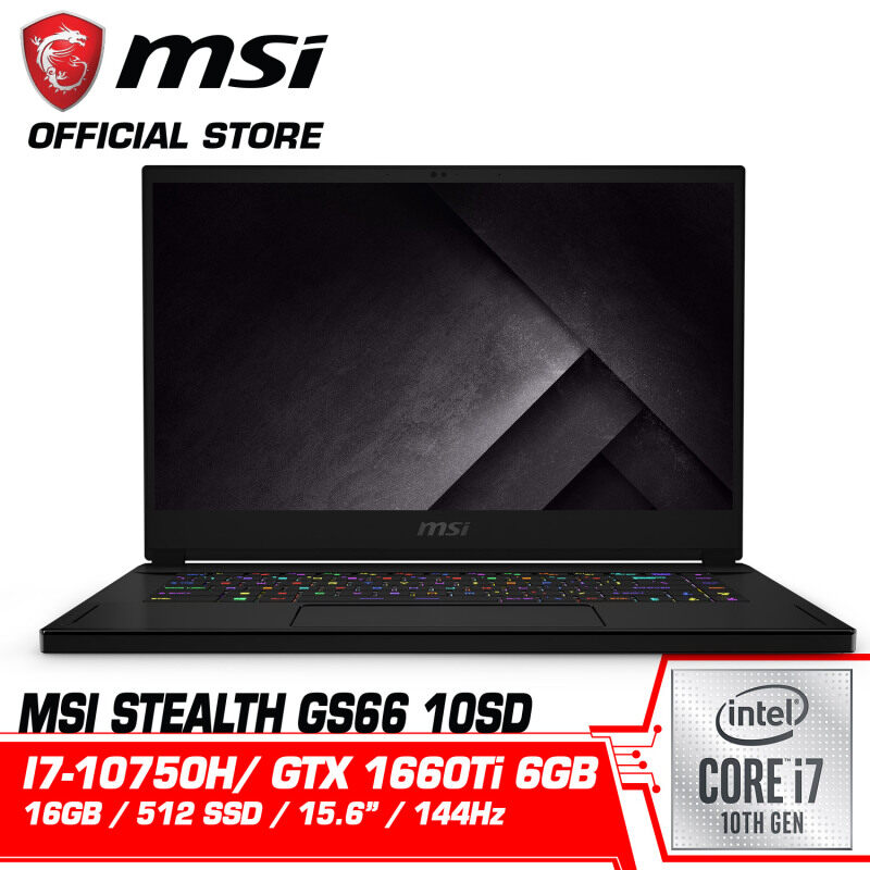GS66 Stealth 10SD (GTX1660Ti, GDDR6 6GB) Malaysia