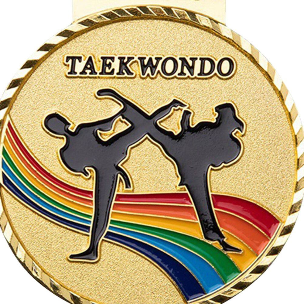 Huy Chương Trò Chơi Thể Thao, Giải Thưởng Huy Chương Taekwondo Câu Cá Nướng Bánh Bằng Đồng Bạc Vàng