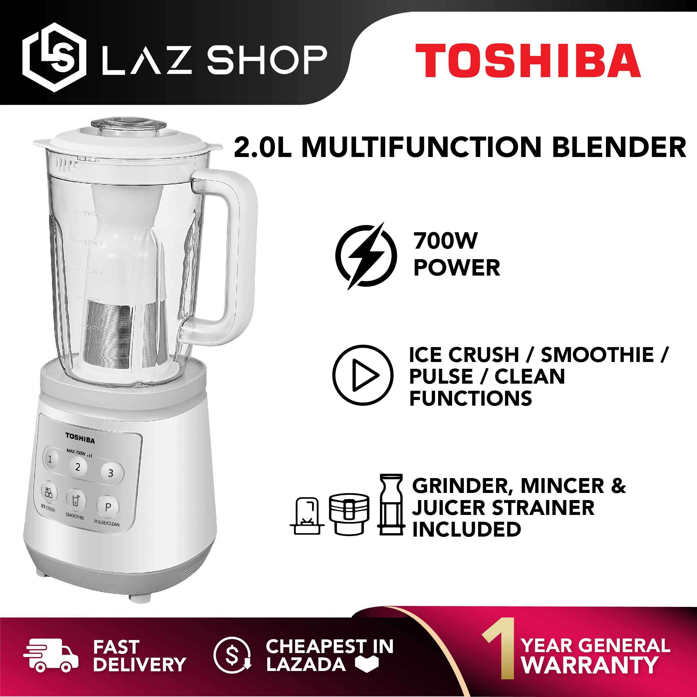 Toshiba BL70PR2NMY 2.0L Multifunction Blender (700W) Lazada