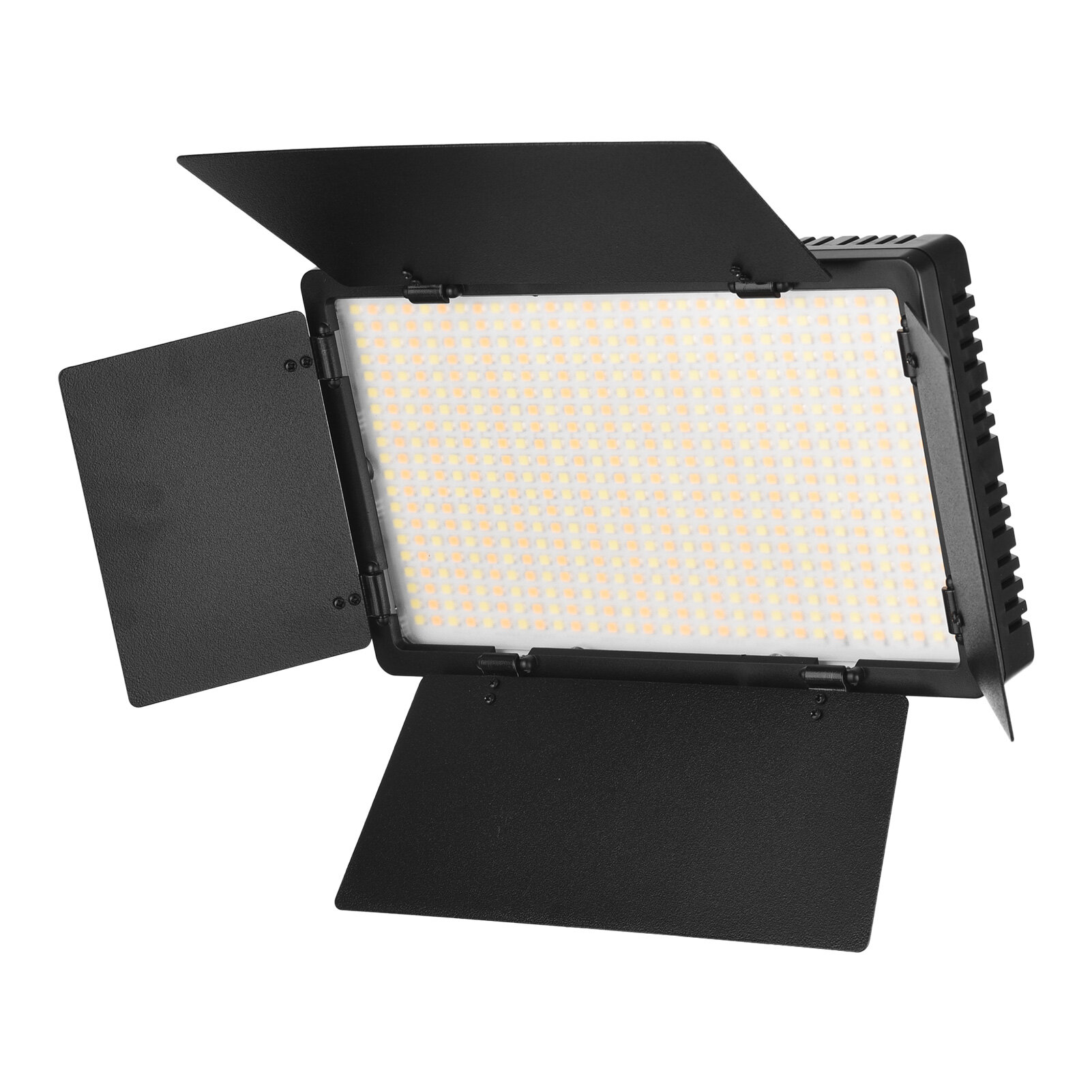 Andoer Đèn Quay Video LED-600 Đèn LED Bảng Đèn Chụp Ảnh Chuyên Nghiệp 600 Hạt Đèn Sáng Điều Chỉnh Được Nhiệt Độ Hai Màu Độ Sáng Điều Chỉnh Được 3200-5600K Với Thanh Chắn Vít 1/4 Inch
