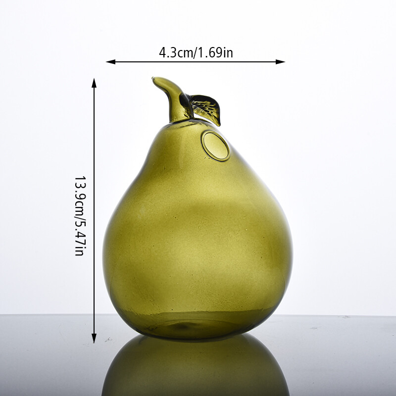 Mujiajia Room Decor Glass Fruit Vase Fruit Cachepot Home Decoration Flower Vase Home Decor Vase Creative