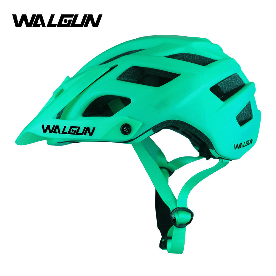 teal bike helmet