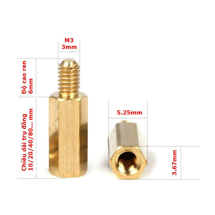 Cọc Đồng Phi 3 mm Chất Lượng Cao