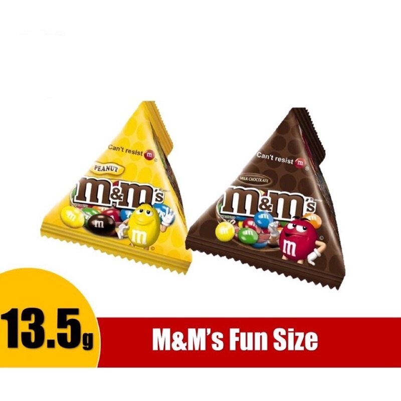 [M&M Fun Size Chocolate] M&M’s Fun Size Milk Chocolate / Peanut 13.5g ...