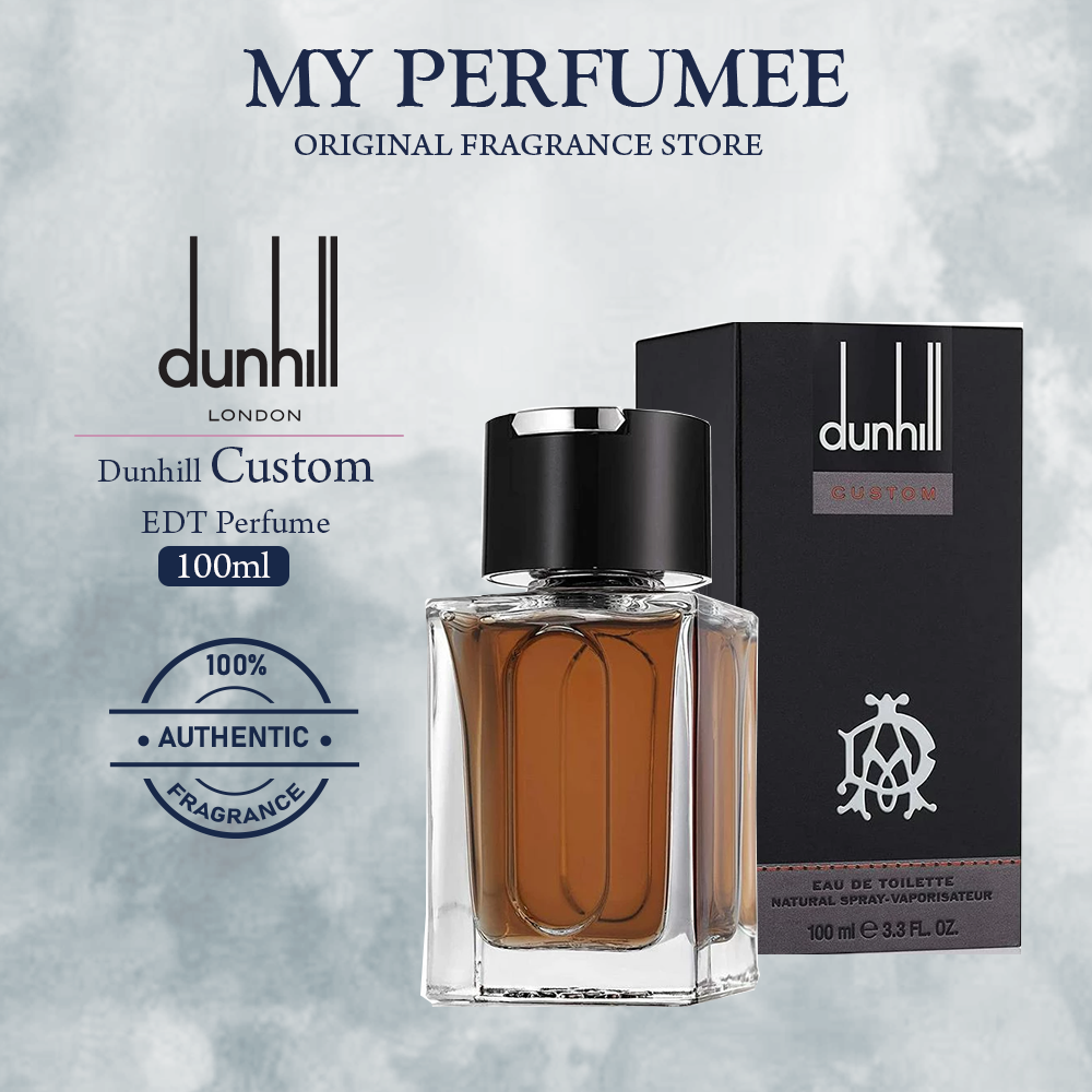 100% Original] Dunhill Custom EDT Perfume (100ML) 100Ml Amber