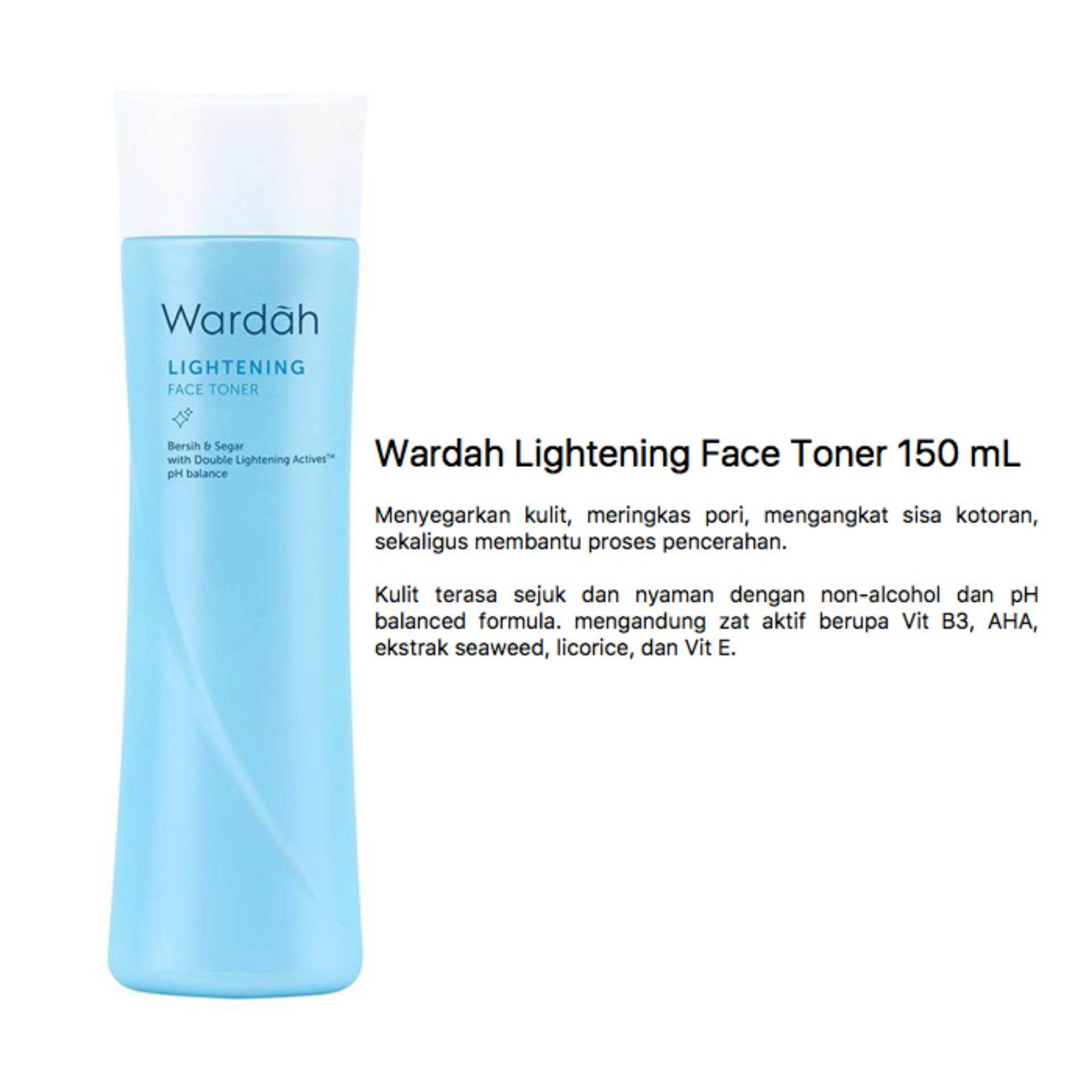 Wardah Lightening Face Toner 150ml Lazada
