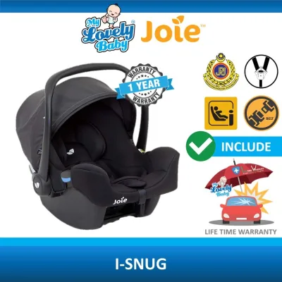 Joie i-Snug Car Seat Carrier - FREE Lifetime Warranty Crash Exchange Program - My Lovely Baby