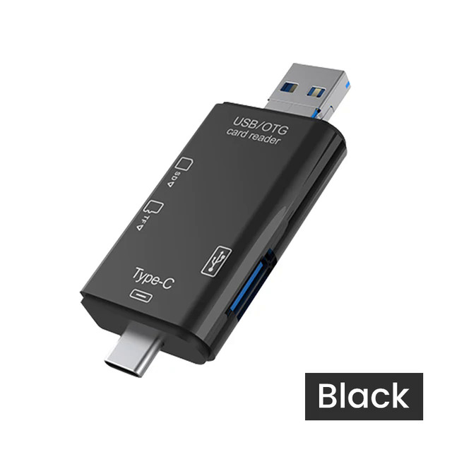 OLAF OTG SD Card Reader Flash Drive Smart Memory Card Reader Type C Cardreader Type C Adapter USB2.0 TF Card Adapter Micro