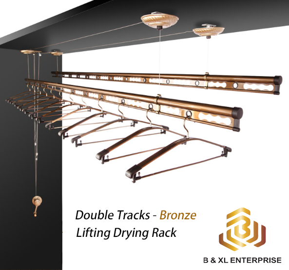 B & XL Ceiling Mounted Lifting Clothes Hanger/Lifting Drying Rack/Ampaian Baju Siling Model
