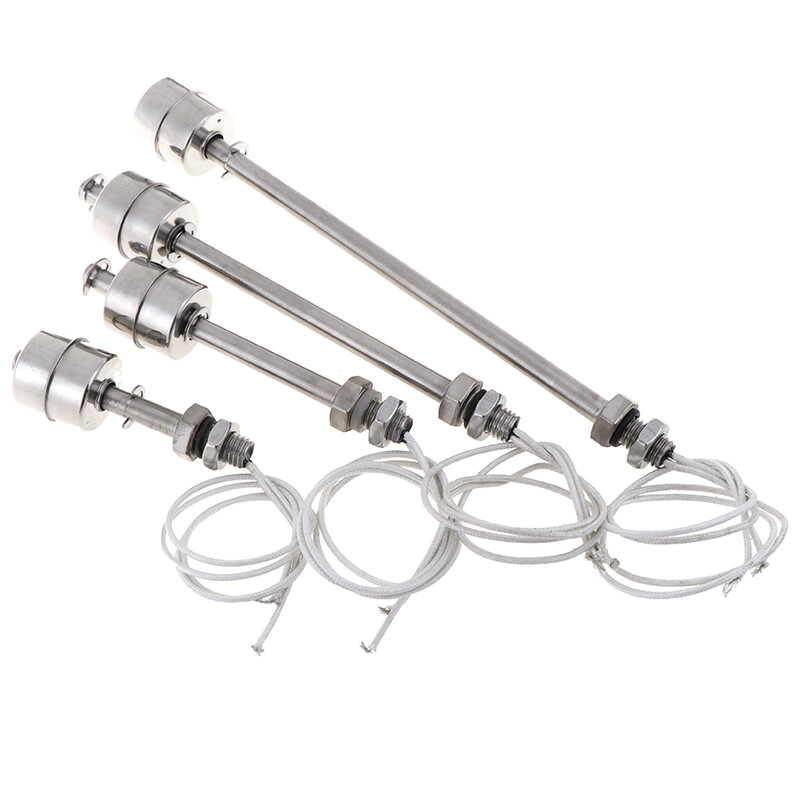Qcici Mini Indicator Vertical Water Level Sensor Stainless Steel Float Switch