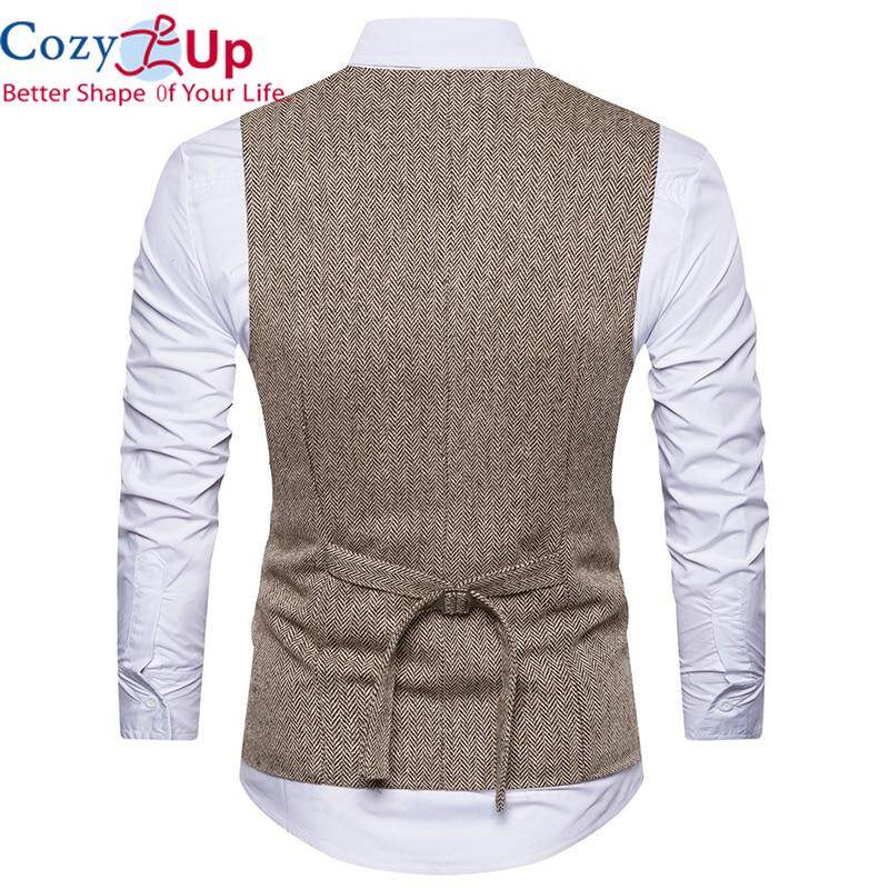 Cozy up wastcoat for men