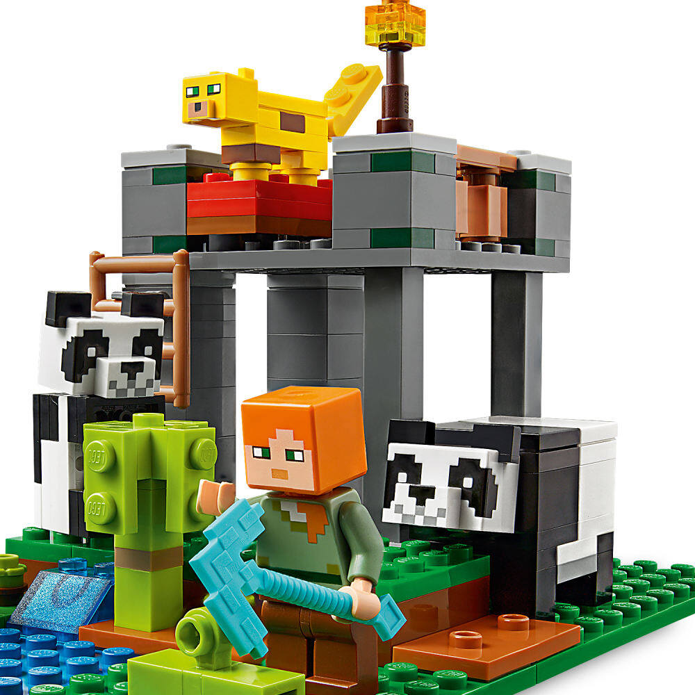 LEGO Minecraft Vườn ươm gấu trúc - 21158 (204 miếng) Đồ Chơi Lắp Ráp