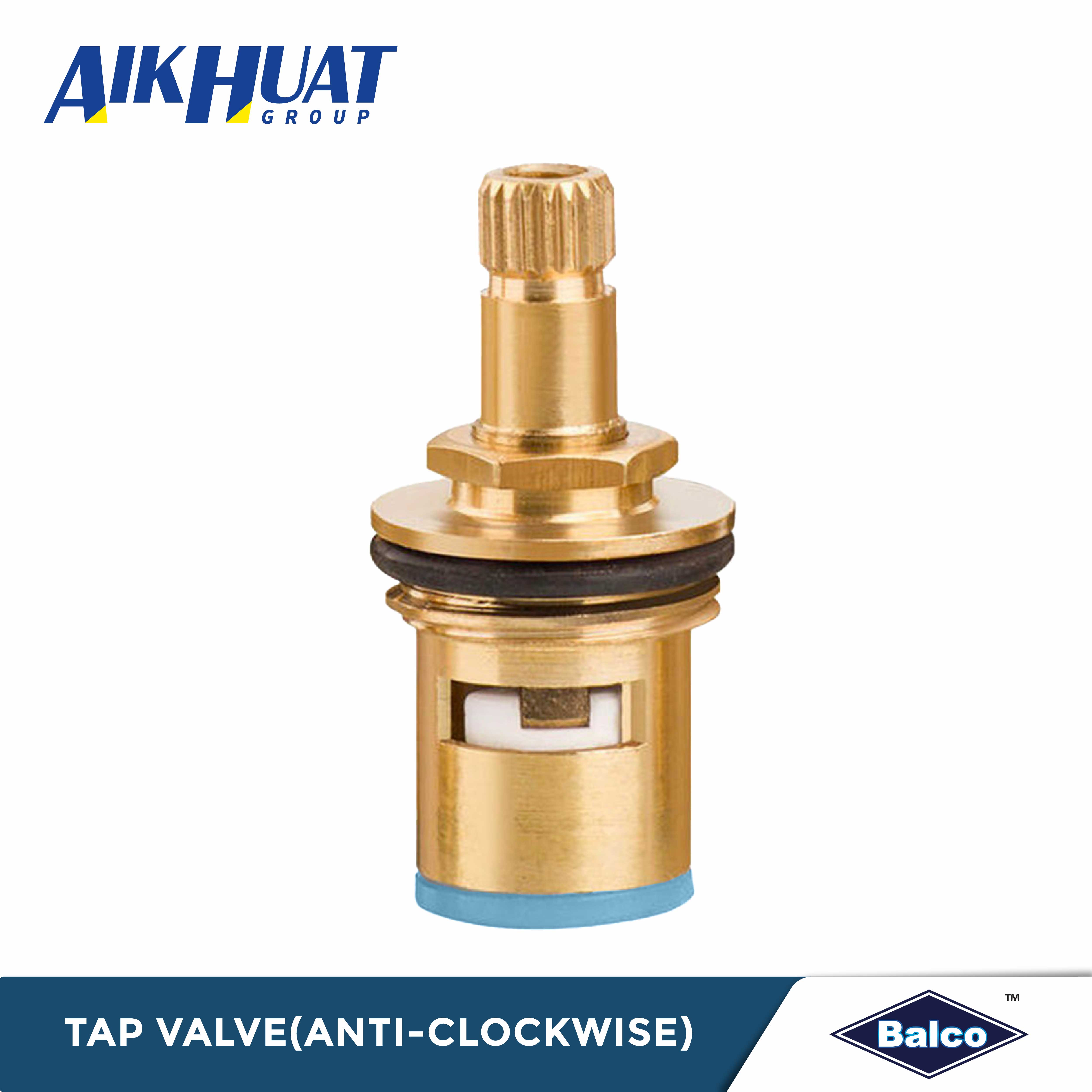 Brass Tap Valve Replacement Faucet Valve Quarter Turn Clockwise & AntiClockwise for Kitchen Tap