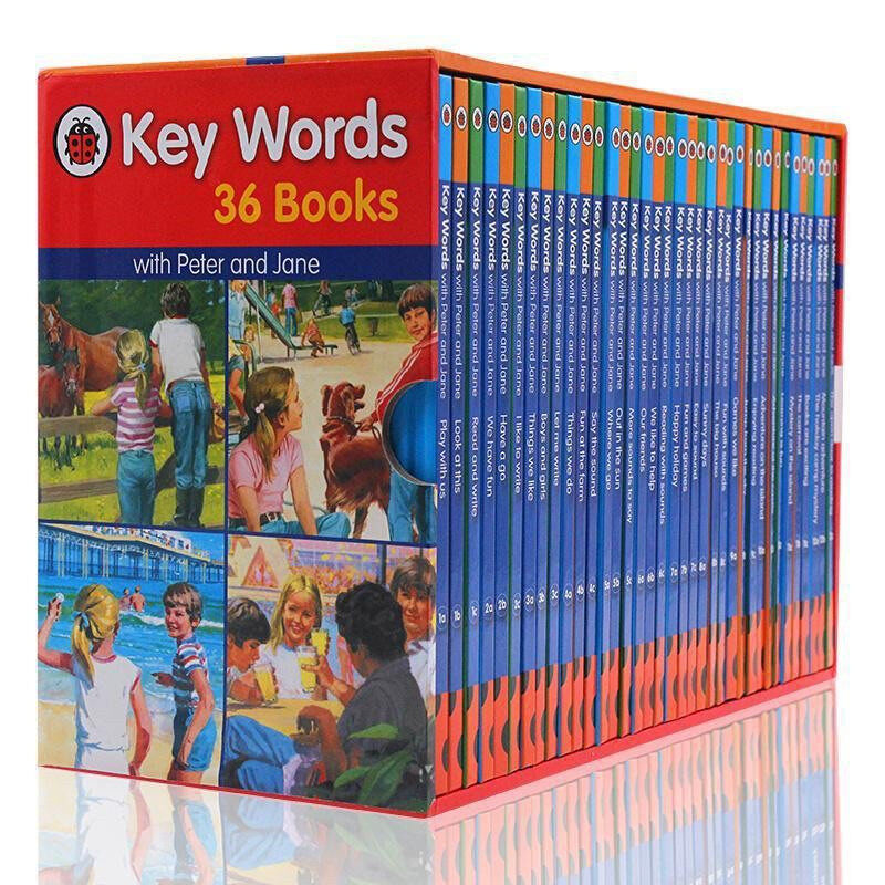 Ladybird Key Words Peter Jane 36冊セット英語教材 Key Words with Peter and Jane 36 biiks: Ladybird