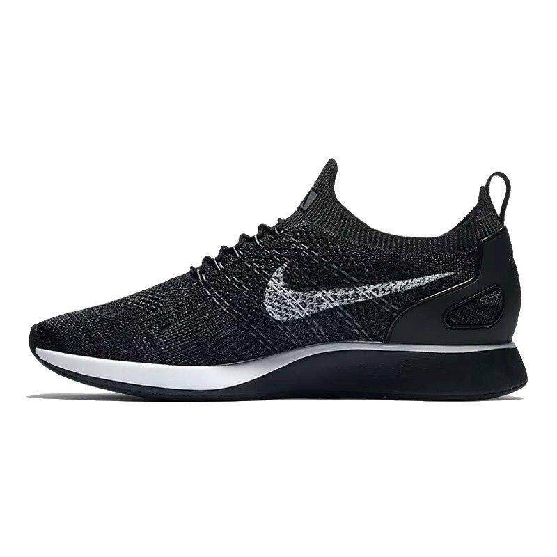 2019 Baru Otentik Asli Nike_air_zoom_mariah_flyknit_racer Pria Sepatu Lari Kasual Anti-selip Sepatu Bernapas