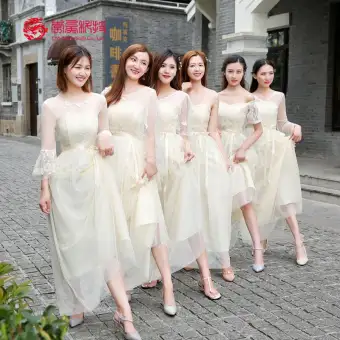 Lazada bridesmaid dress online