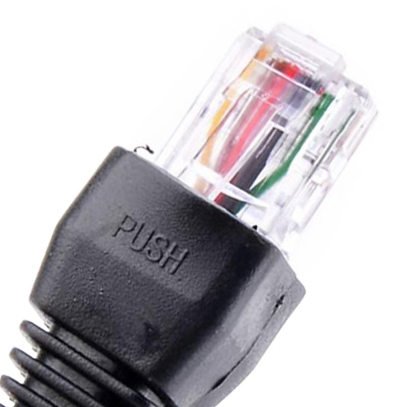 Replacment Mic Cable For Yaesu Vertex Microphone MH-67A8J Microphone Cord