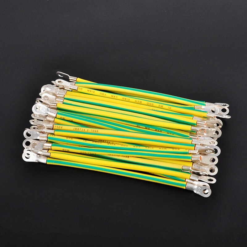 [HOT W] 20 pcs BVR YellowGreen Solar Photovoltaic Grounding Wire