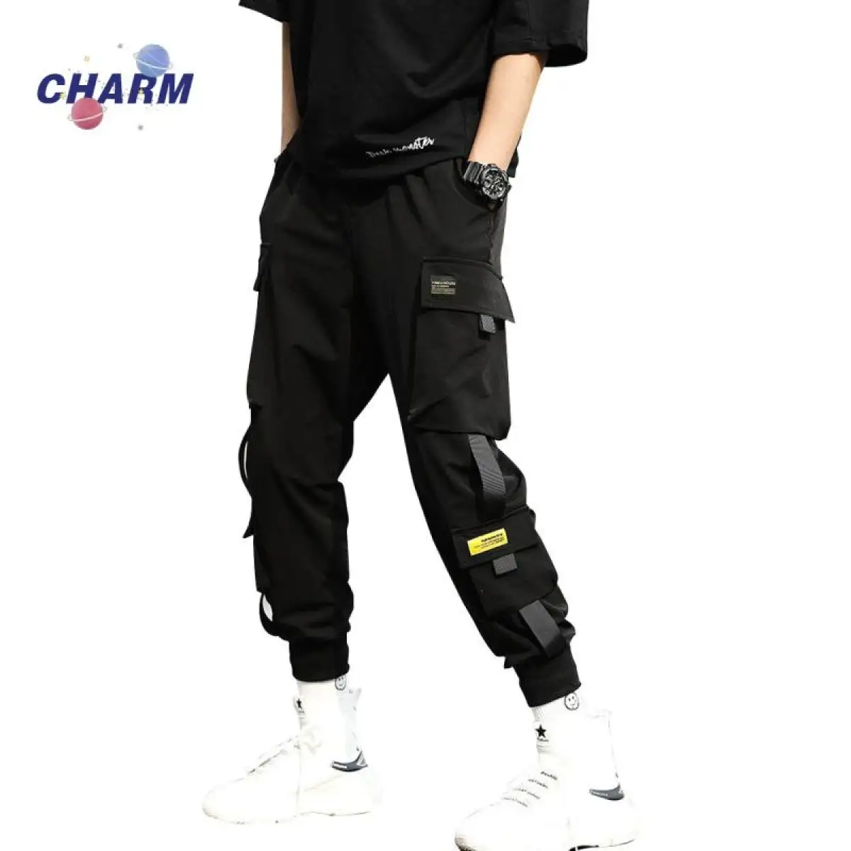 loose sports trousers