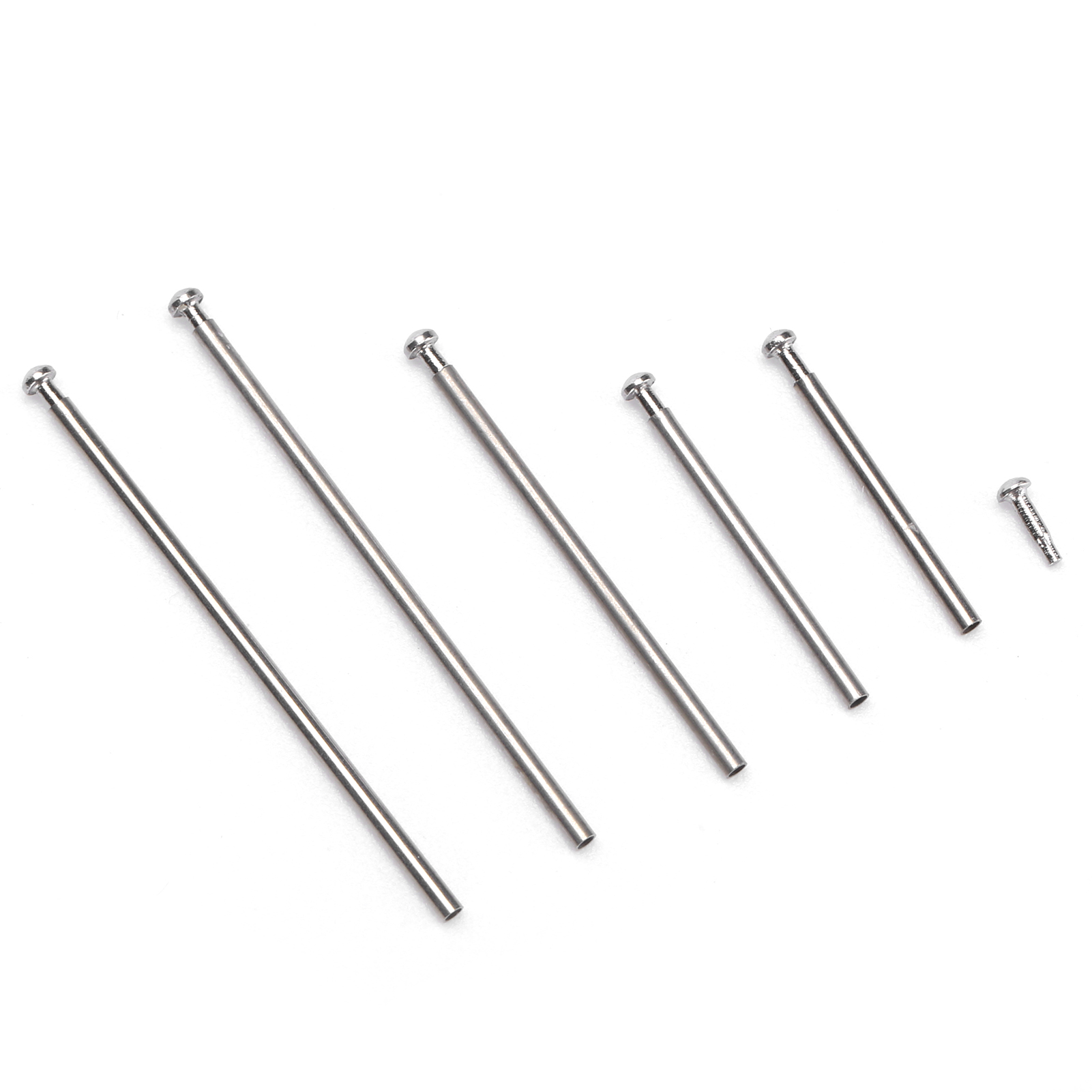 1mm Metal Spring Bar 8mm-26mm Assorted Size Watchband Strap Link Pins for Watchmakers