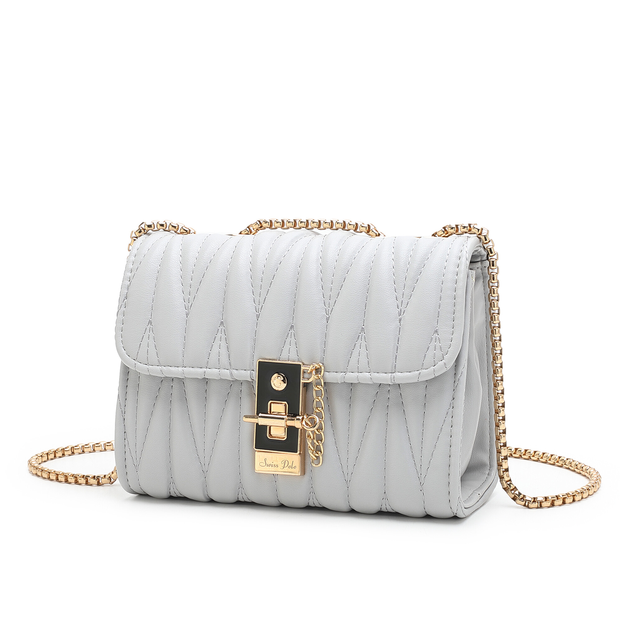 SWISS POLO LADIES CHAIN SLING BAG HJY 198 MULTI COLOUR Lazada