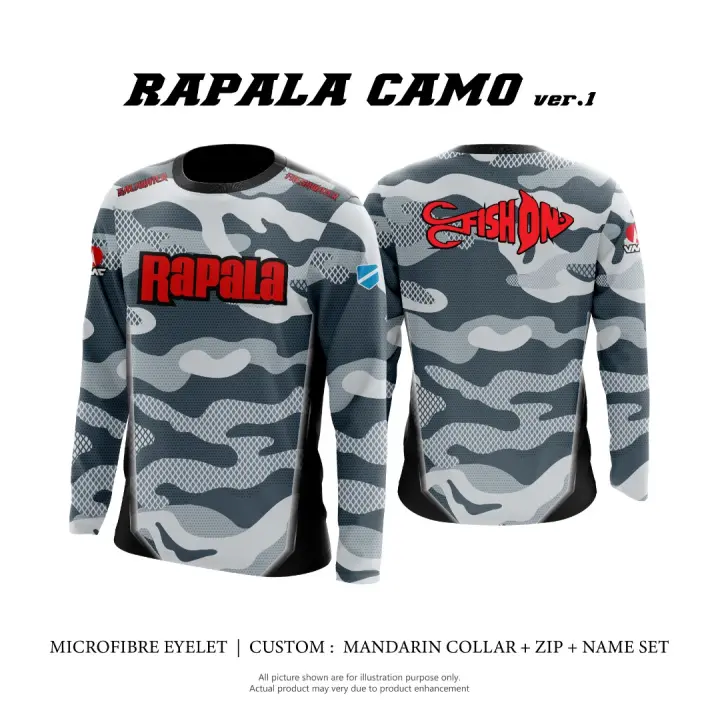 rapala fishing jersey