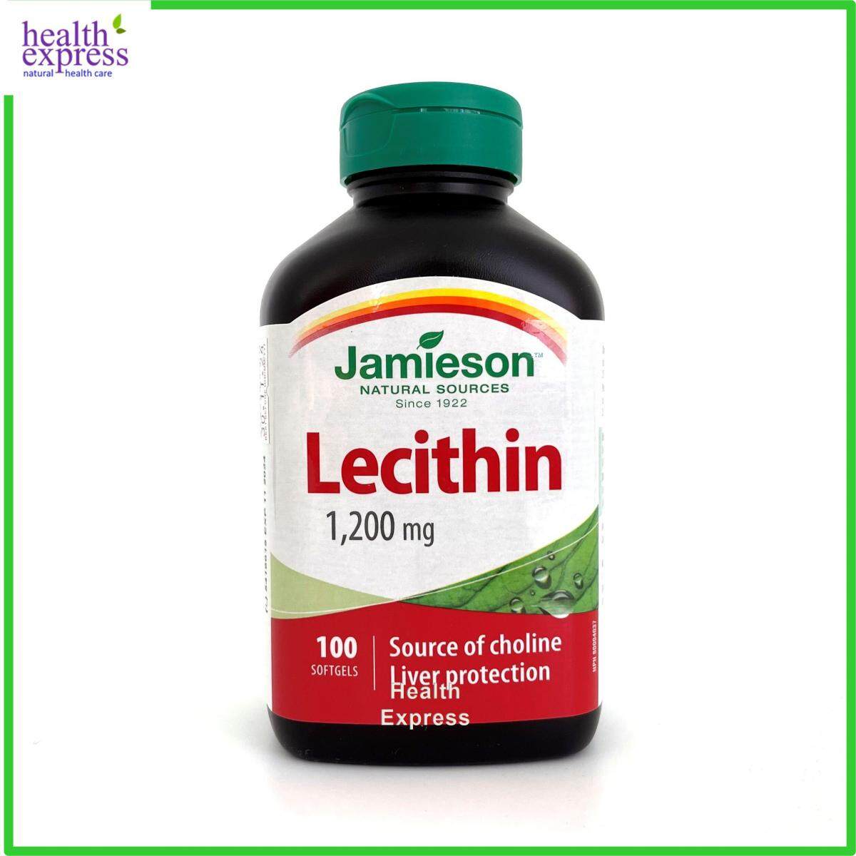 Jamieson Lecithin (1200 mg) 100 softgels Lazada PH
