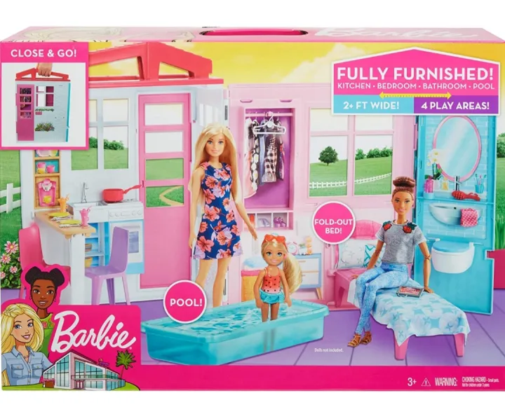 barbie doll house games